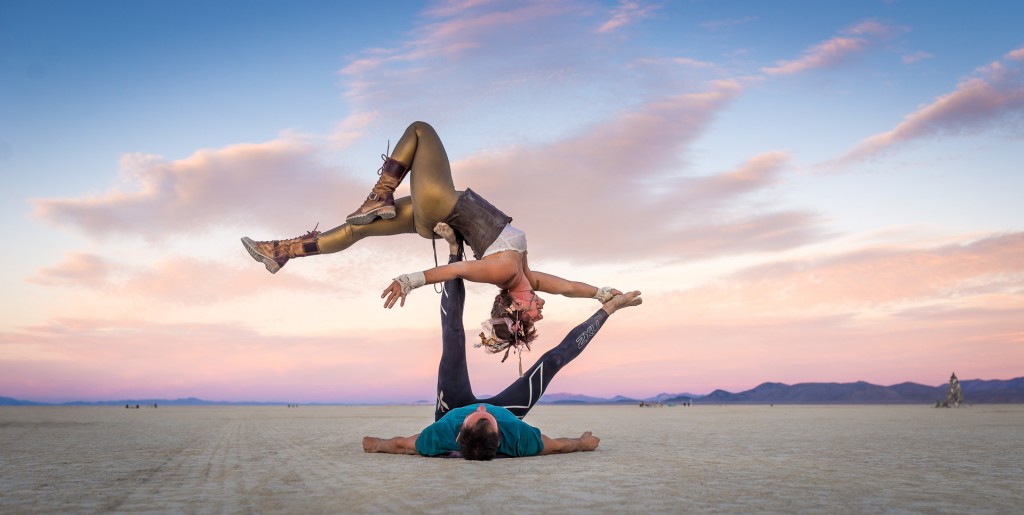 Premium Photo | Young women practicing balance acro yoga together.  supported shoulderstand or salamba sarvangasana pose back to back